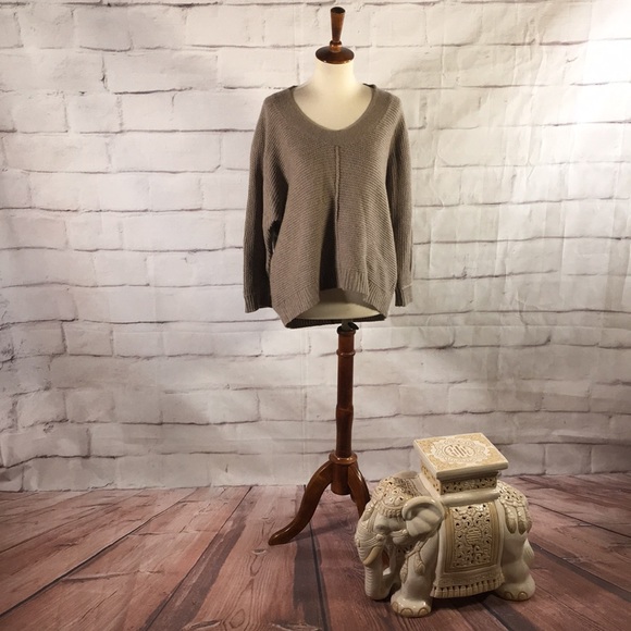 Macy's Quo-ta-tion Cashmere Honeycomb Pullover Sweater - Picture 2 of 8